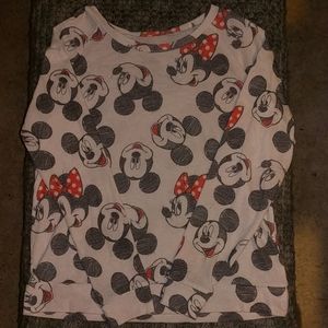 Mickey and Minnie mouse sweatshirt